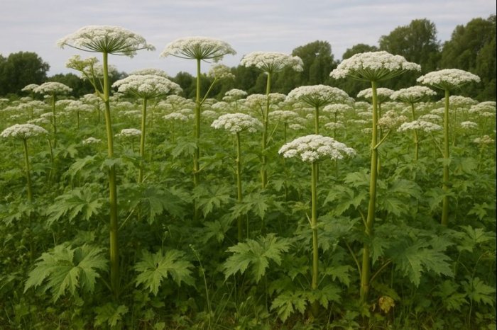 Суд изъял у частника зараженную борщевиком землю